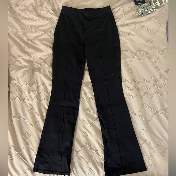 Alo High Waist Zip Flare Leggings Yoga Pants 7/8 Length - Picture 2 of 4